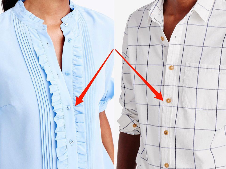Hiç Merak Ettiniz mi, Erkeklerin Ve Kadınların Gömlekleri Neden Farklı Taraflarda Düğmeleniyor?